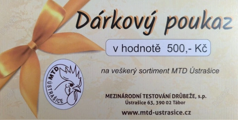 Praktický dárek – dárkový poukaz